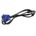 SIPU de alta velocidad 5.5mm color negro vga 3 + 2 cable para computadora 5 m vga cable precio al por mayor vga splitter